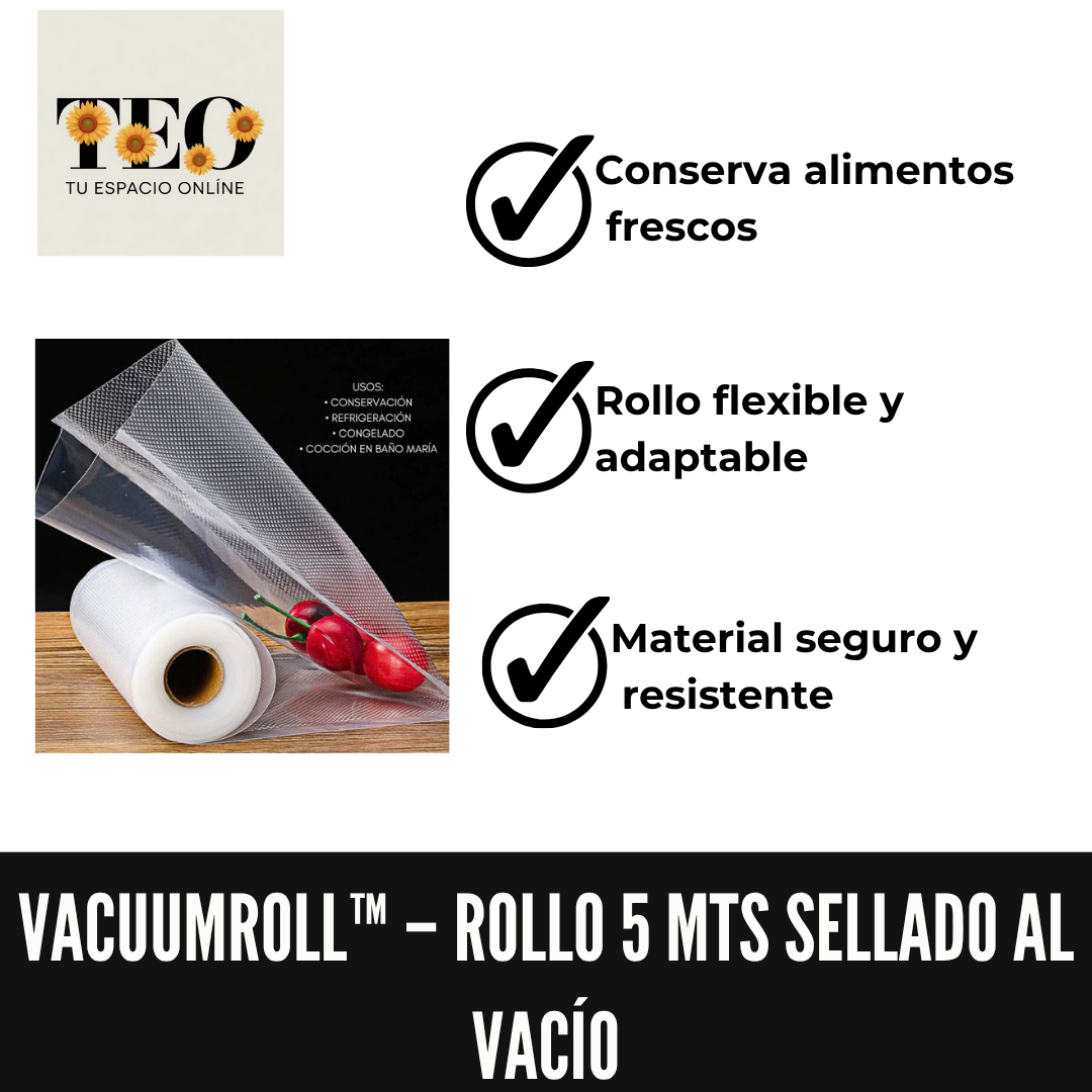 VacuumRoll™ – Rollo 5 mts sellado al vacío