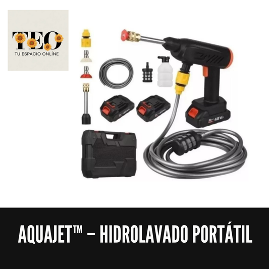 AquaJet™ – Hidrolavado portátil